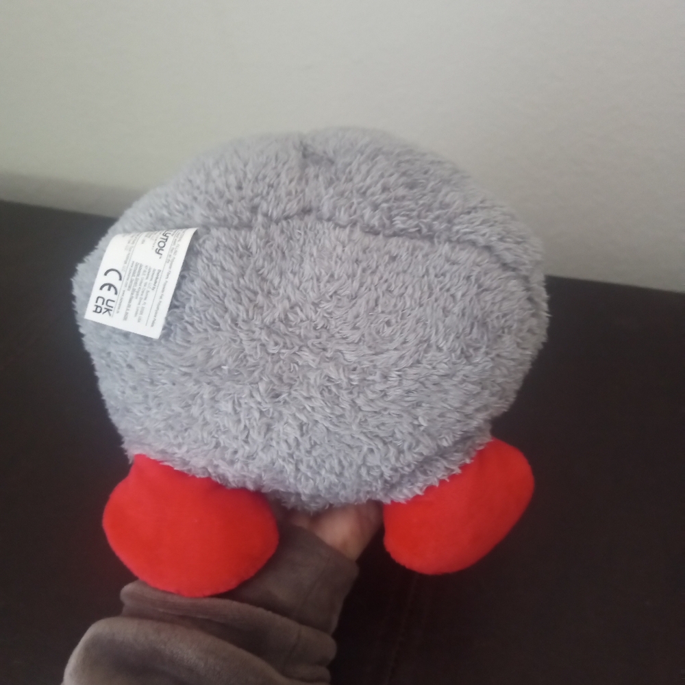 Bum Bumz Women's / Men's Spencer Soy Sauce Plush Grey Size Large - Picture 5 of 7